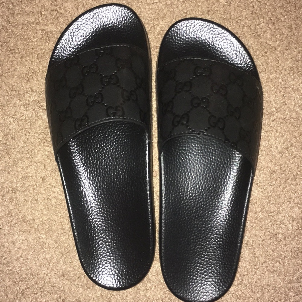 Brand new never before worn Gucci slides